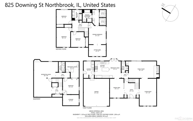$878,000 | 825 Downing Street, Northbrook, IL 60062