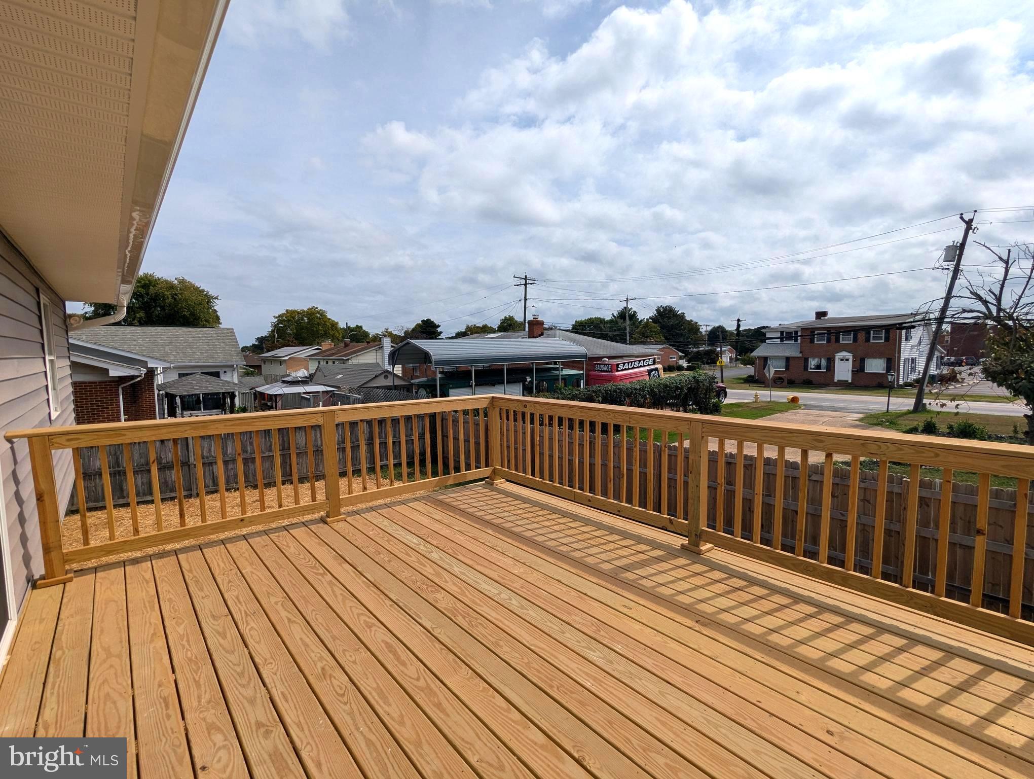 169 Dale Road Pasadena, MD 21122 - Photo 25 of 27 Gorgeous Rear Deck