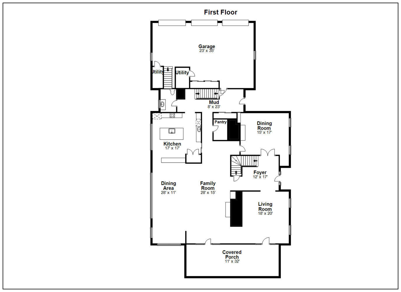 112 5 Mile River Road Darien, CT 06820 - Photo 31 of 34 a picture of floor plan
