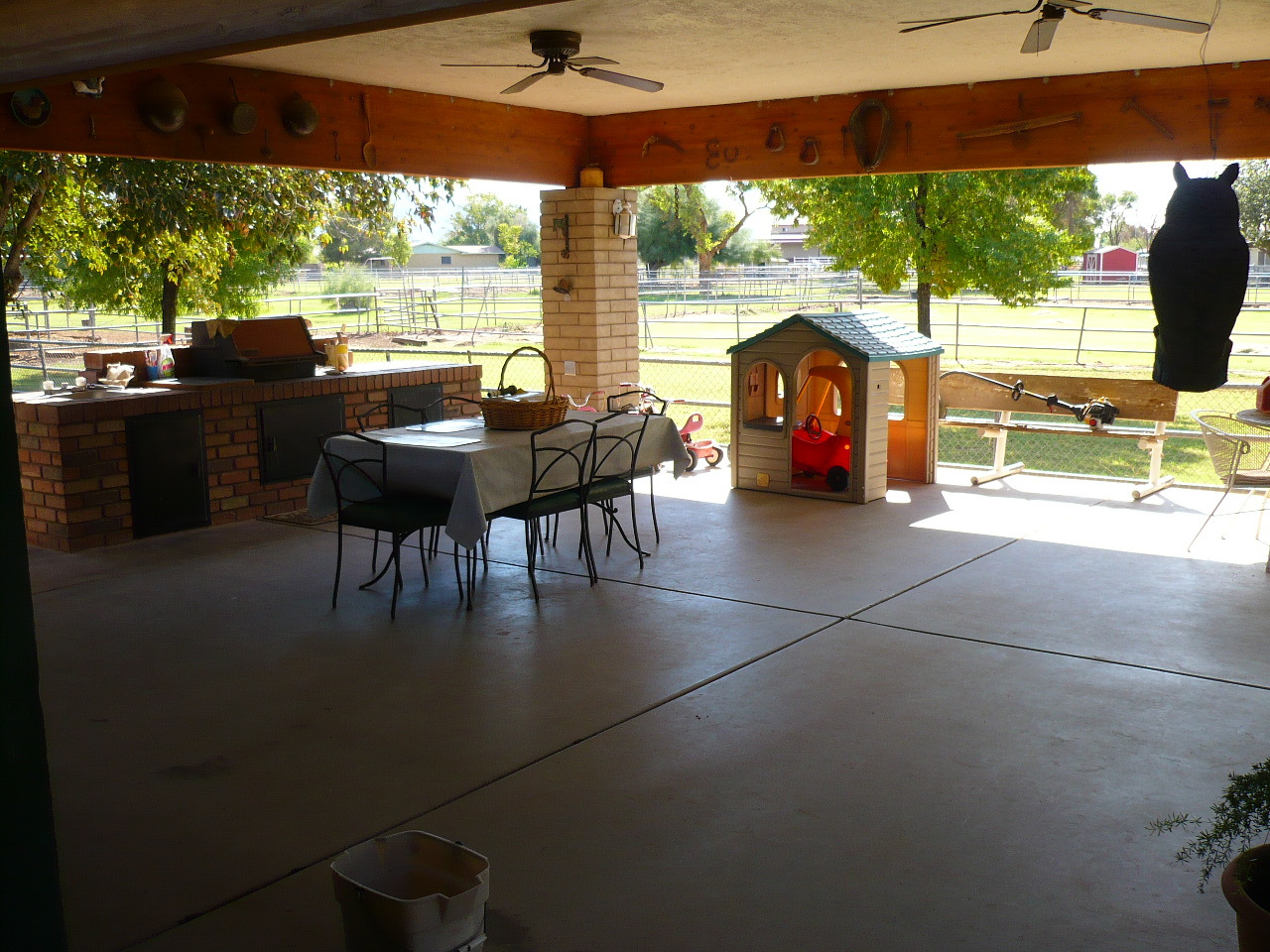 6347 West Vineyard Road Laveen, AZ 85339 - Photo 12 of 17 HUGE EXTENDED COVERED PATIO