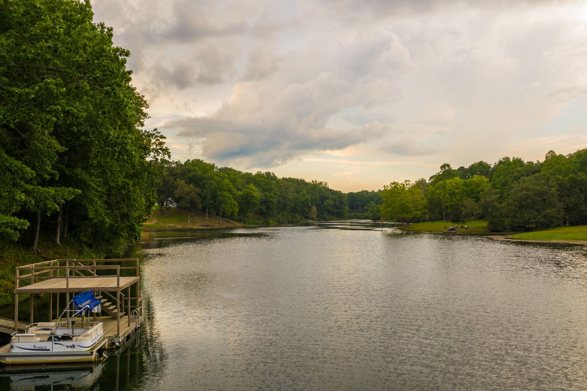 74 Pine Lake Road Summertown, TN 38483 - Photo 77 of 90 a view of lake with green space
