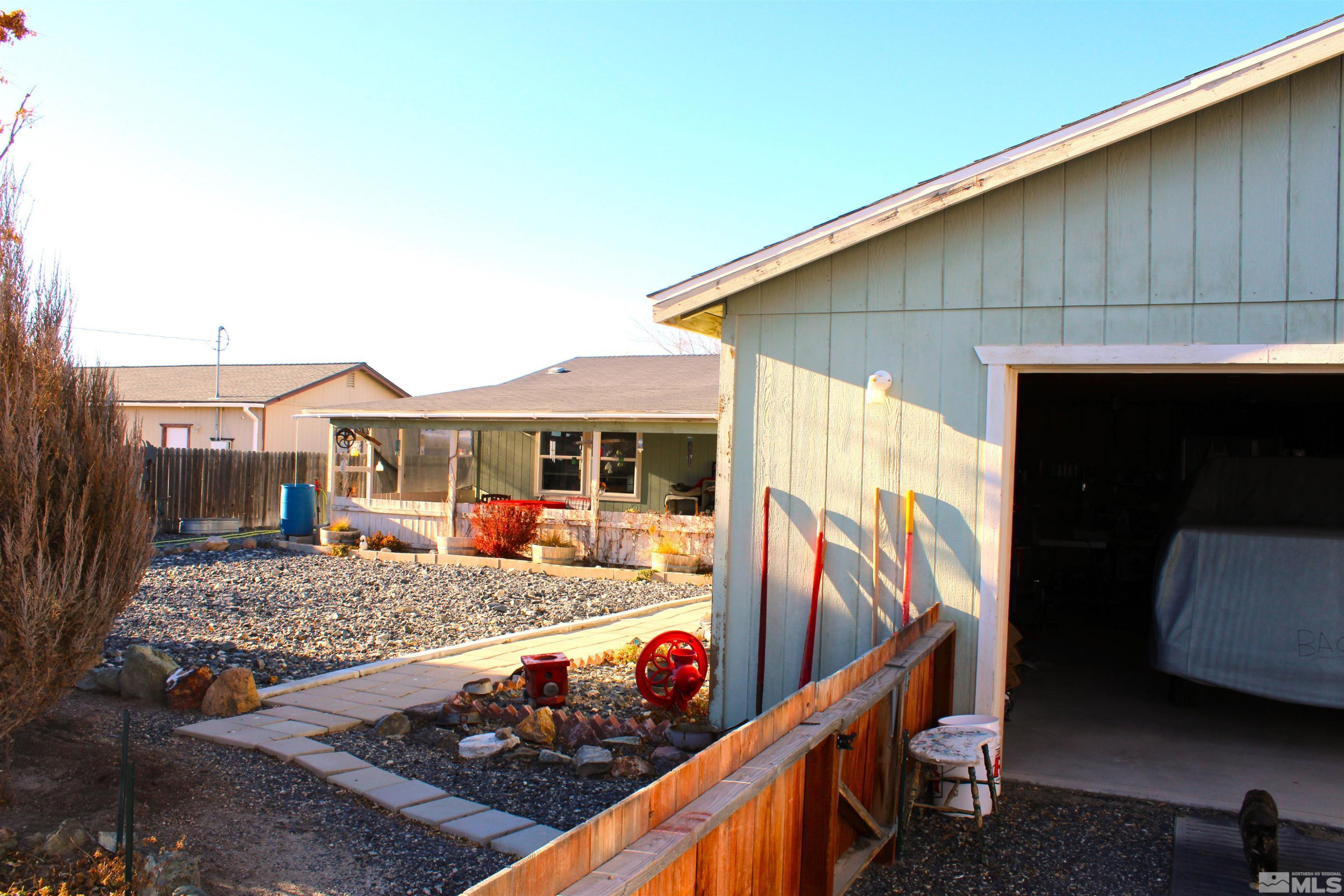 290 Reservoir Road Lovelock, NV 89419 - Photo 7 of 15 a front view of house with deck and seating space