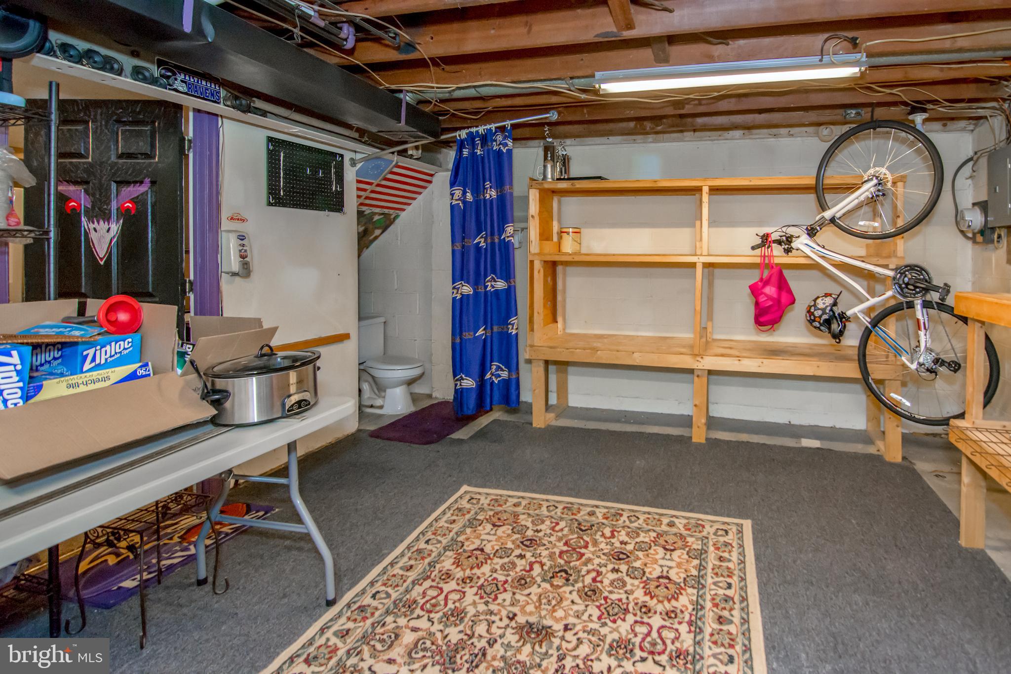 7633 Charlesmont Road Baltimore, MD 21222 - Photo 23 of 28 Flush in lower level storage Room