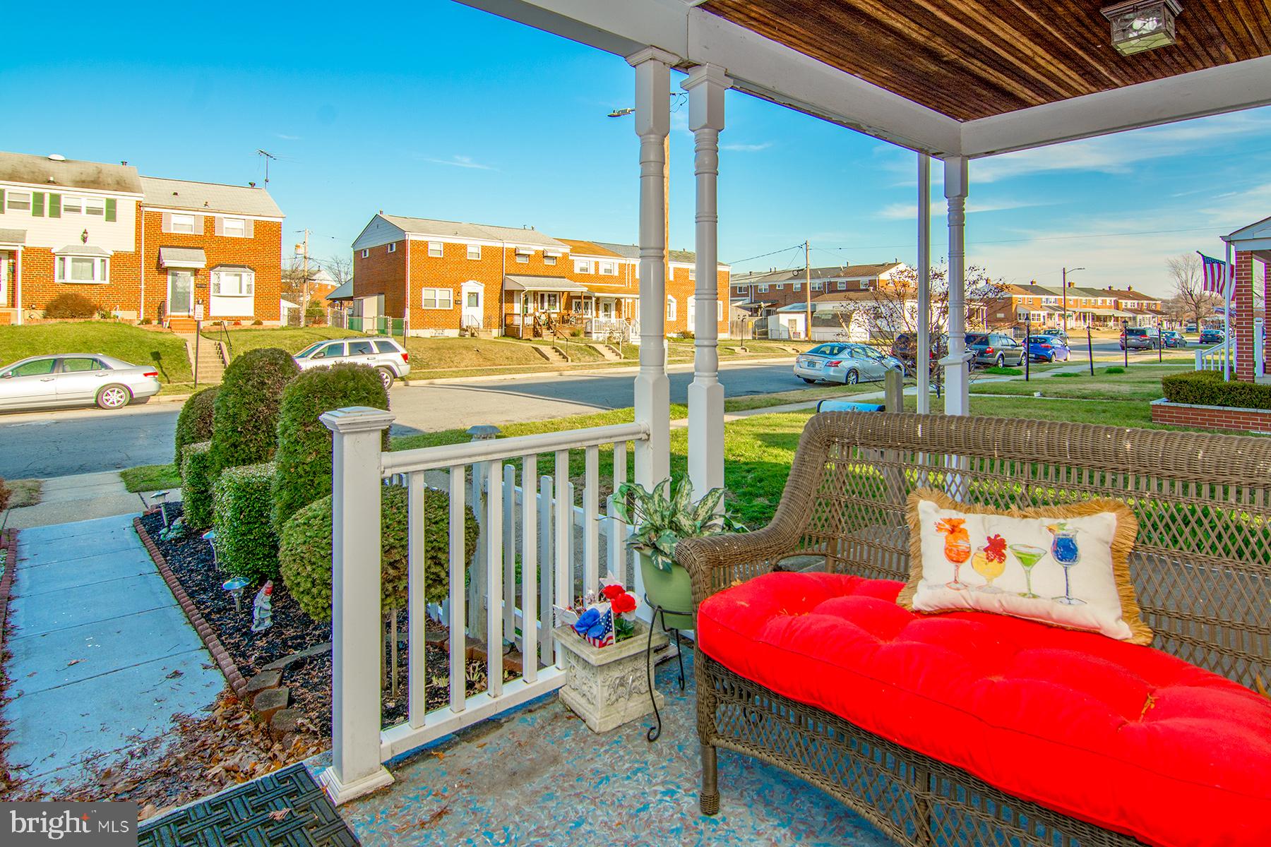 7633 Charlesmont Road Baltimore, MD 21222 - Photo 24 of 28 Covered Front Porch