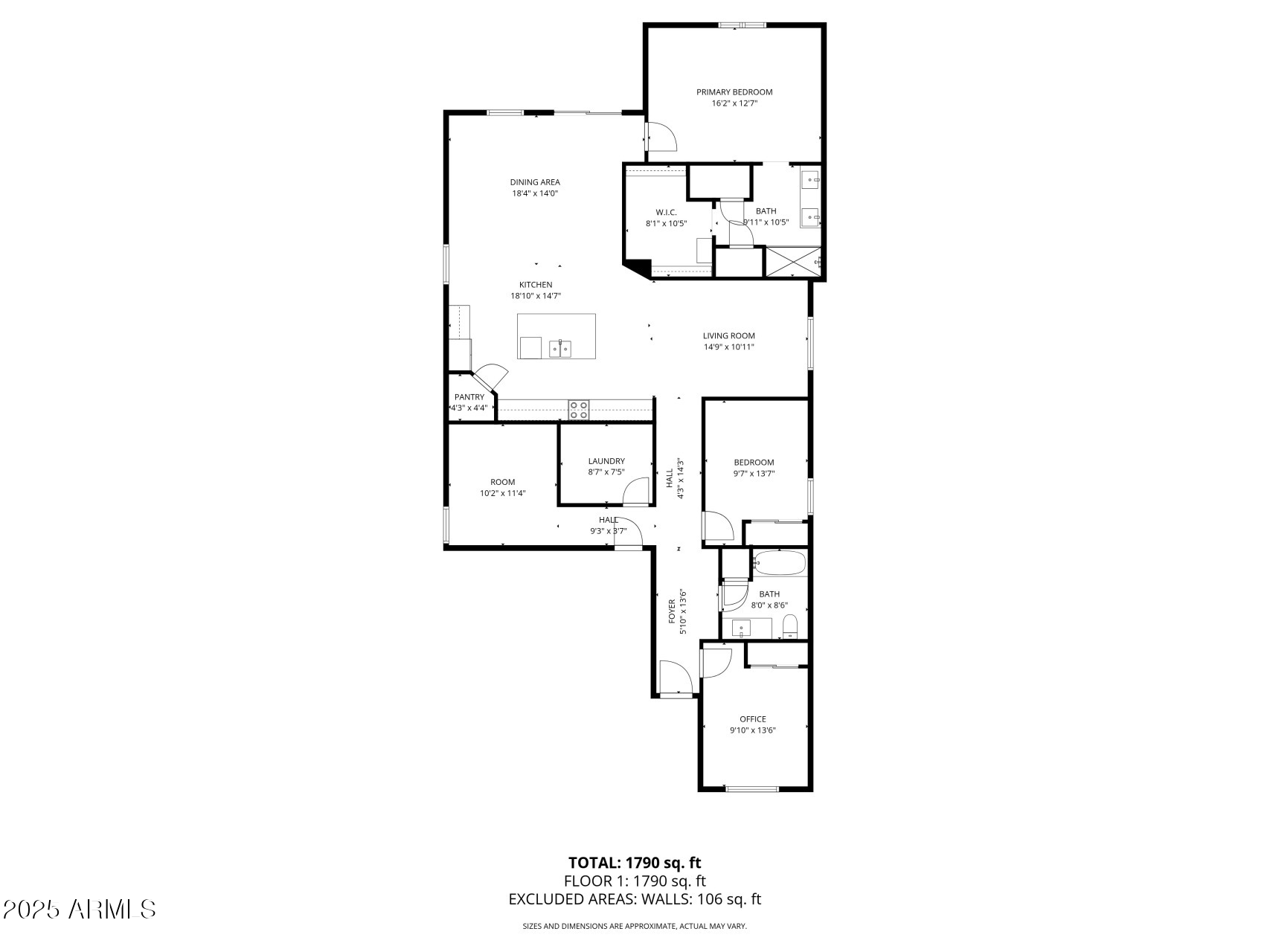 4677 South Siphon Draw Road Apache Junction, AZ 85119 - Photo 44 of 45 a picture of a floor plan