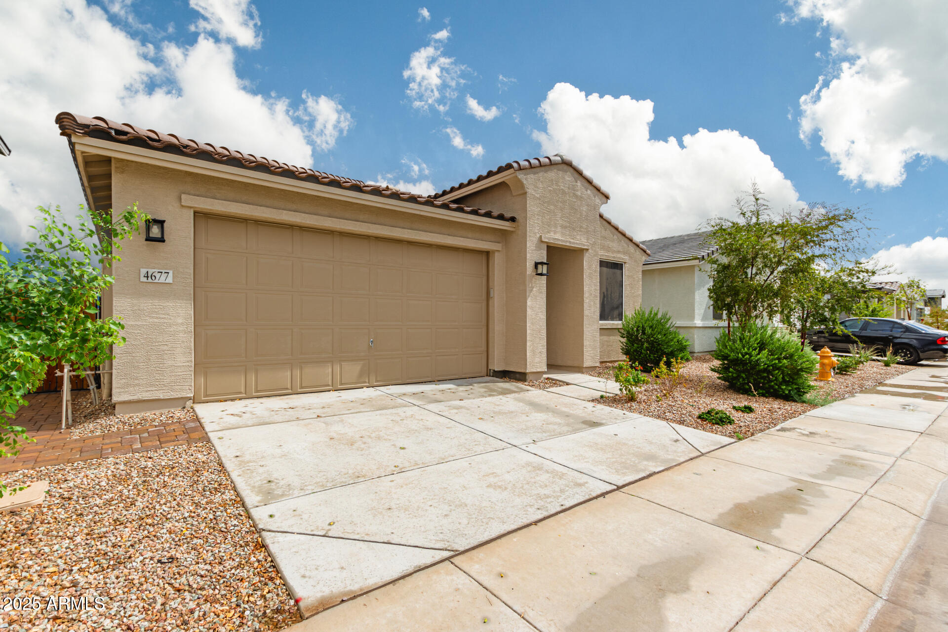 4677 South Siphon Draw Road Apache Junction, AZ 85119 - Photo 3 of 45 a view of a house with a yard and potted plants
