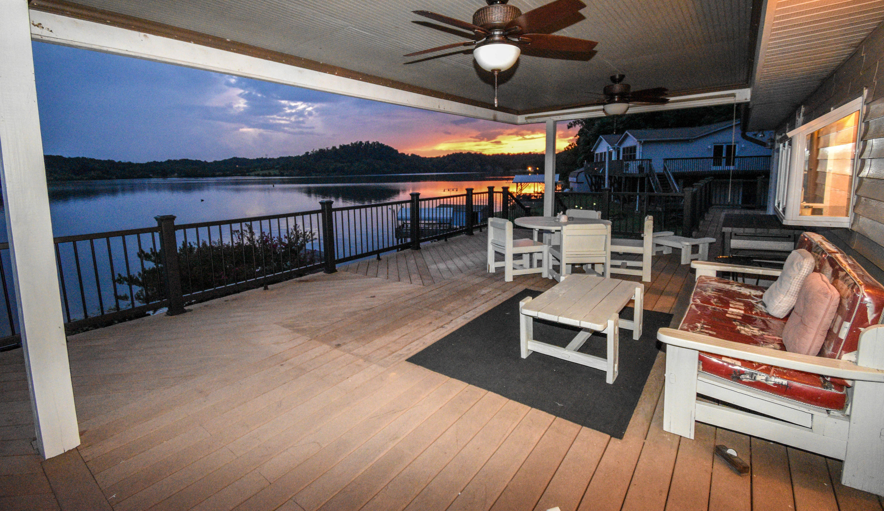 2185 Jones Bend Road Louisville, TN 37777 - Photo 4 of 36 Deck-sunset