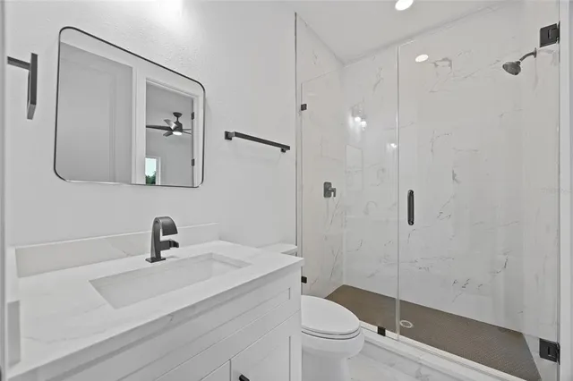 a view of hallway with a front door