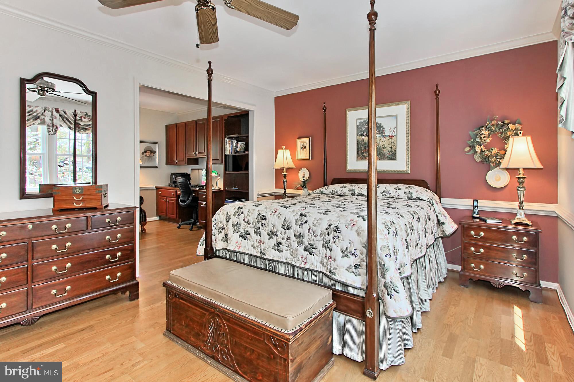 8305 Magic Leaf Road Springfield, VA 22153 - Photo 14 of 30 Stunning Master Bedroom with Adjoining Study