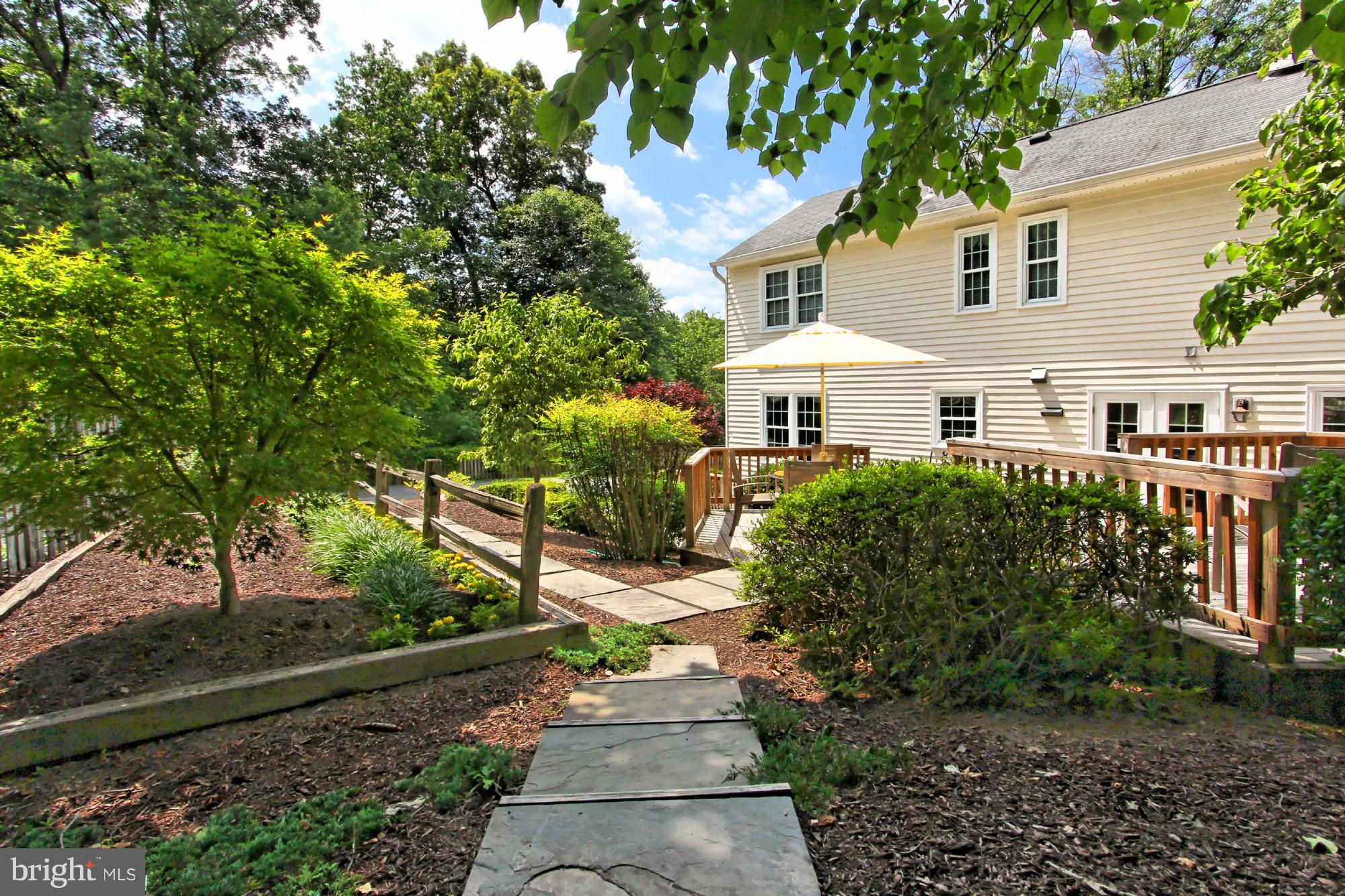 8305 Magic Leaf Road Springfield, VA 22153 - Photo 28 of 30 View from the Upper Garden Area.