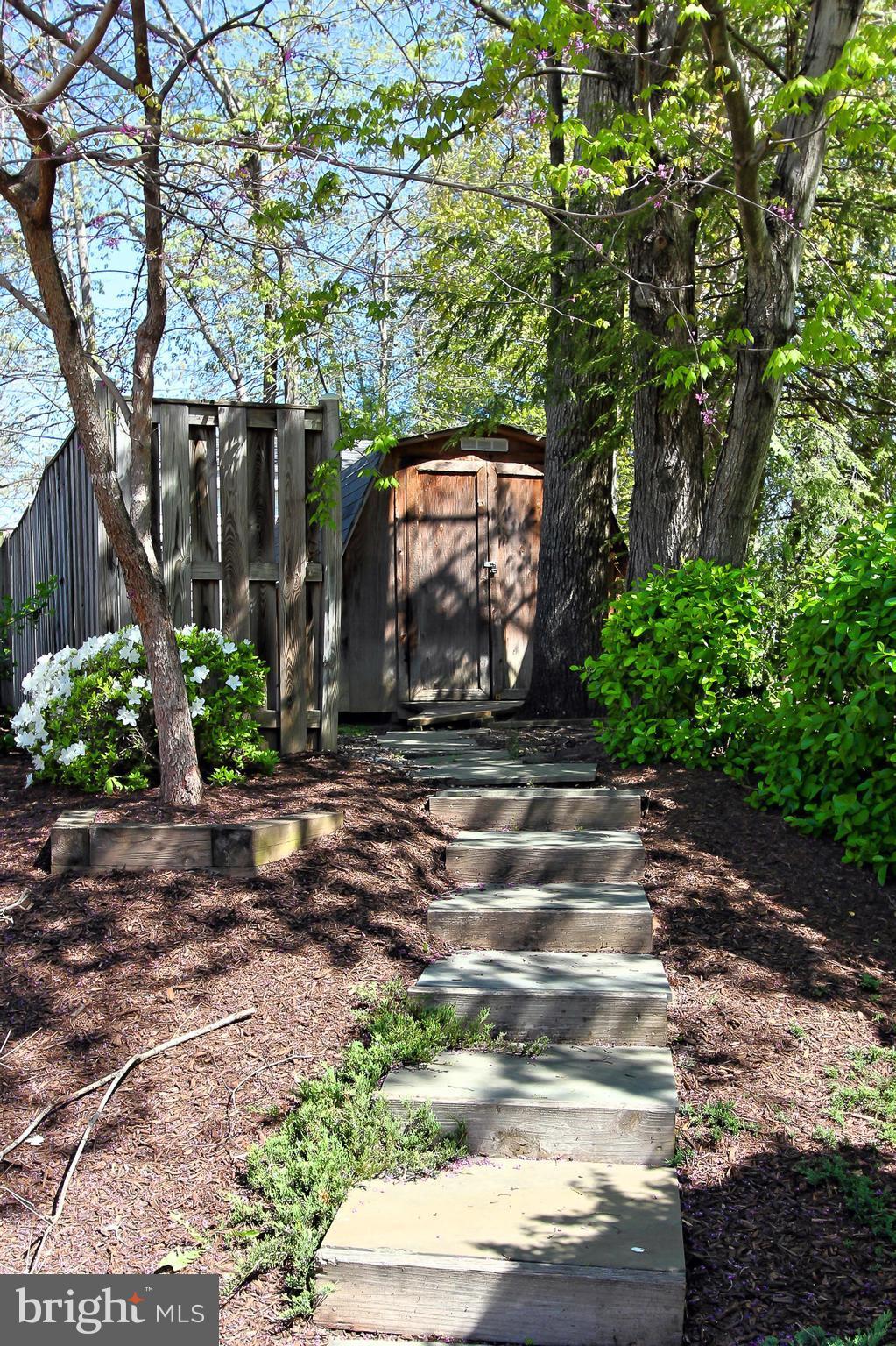 8305 Magic Leaf Road Springfield, VA 22153 - Photo 30 of 30 Follow the Path to a Secluded Spot & Storage.