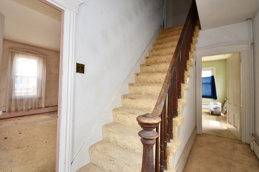215 High Street Wareham, MA 02571 - Photo 14 of 19 a view of entryway and hall with wooden floor