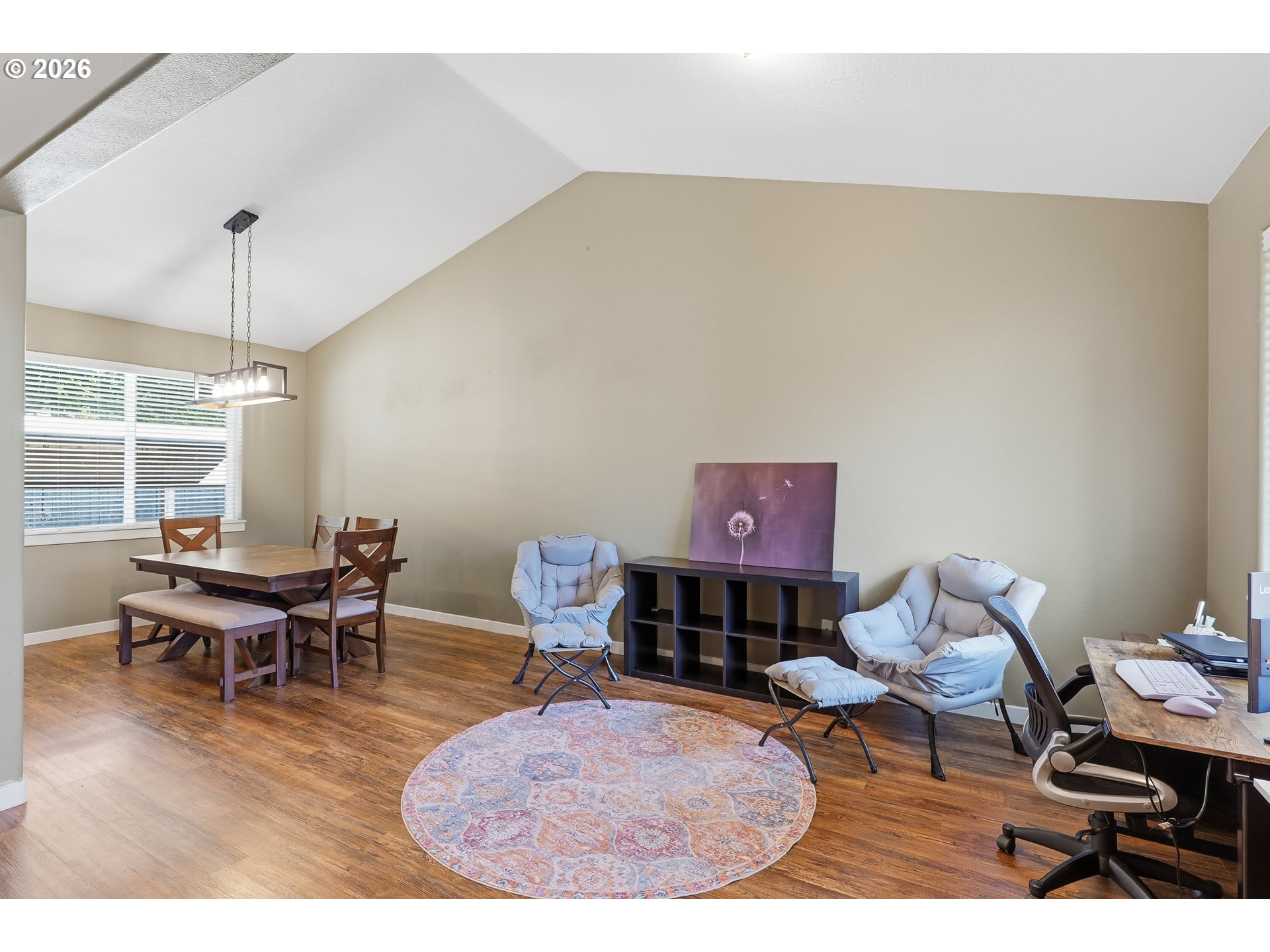17376 Aubin Street Sandy, OR 97055 - Photo 2 of 21 a living room with furniture and a wooden floor