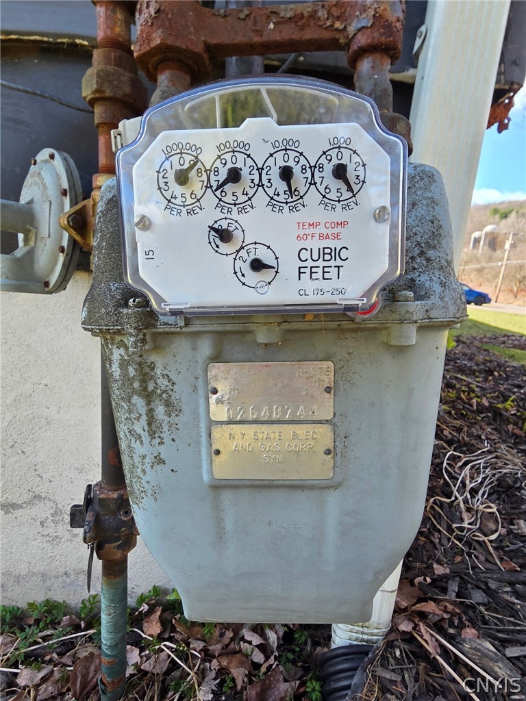 3312 Clute Road Blodgett Mills, NY 13738 - Photo 30 of 31 Gas meter