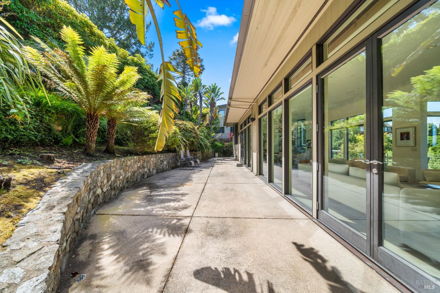 408 Golden Gate Avenue Belvedere, CA 94920 - Photo 38 of 71 a view of a pathway with a tree