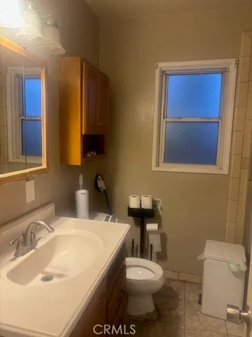 a bathroom with a sink and a toilet
