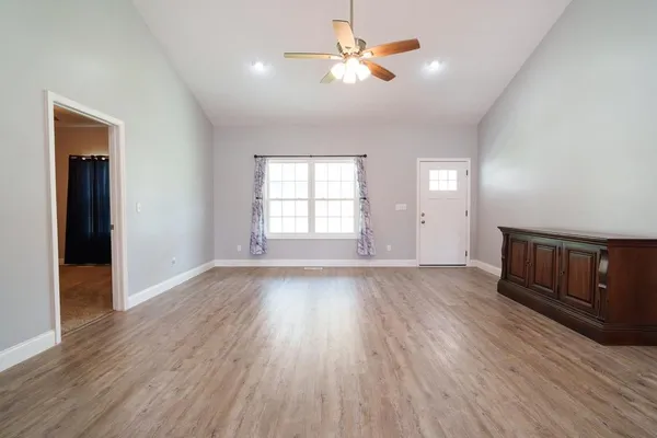 a view of a street with houses
