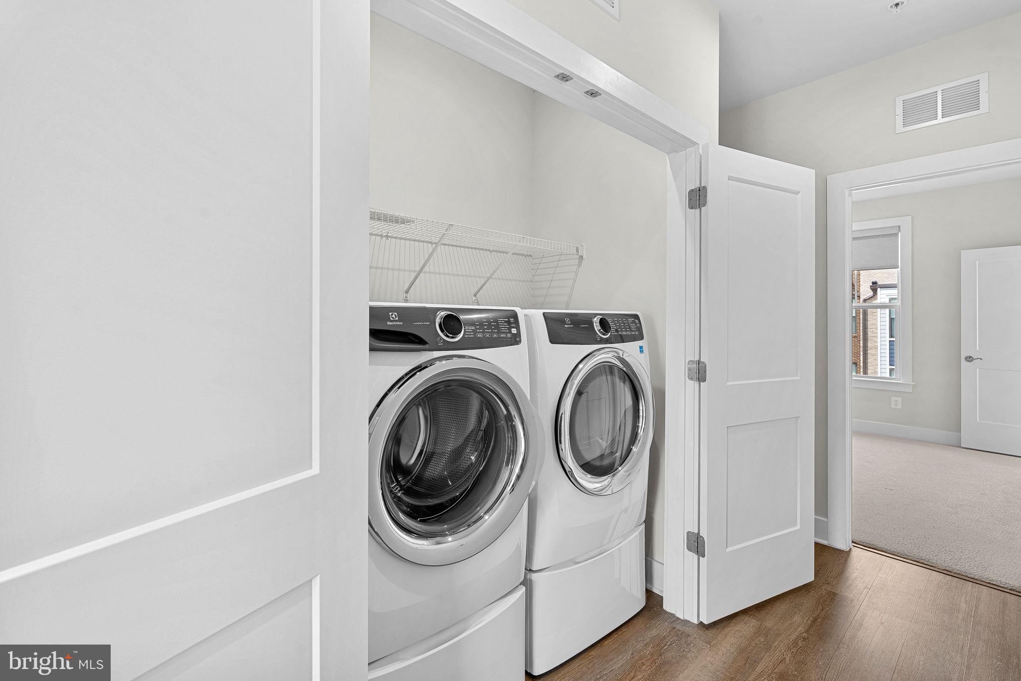 1650 Bandit Loop Reston, VA 20190 - Photo 30 of 52 Laundry on primary bedroom level. Full size.