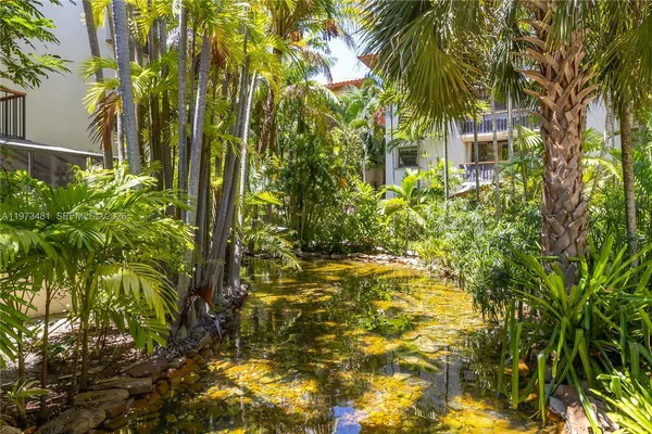 a view of a plant in a garden