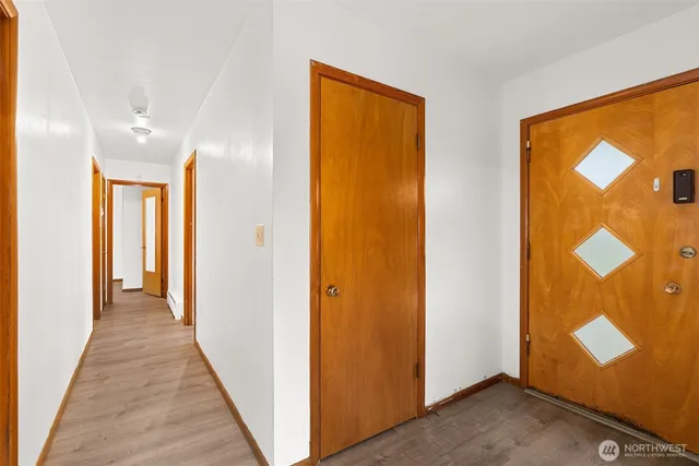 a view of empty room