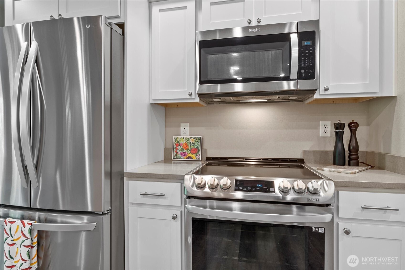 38 Harborview Drive Bellingham, WA 98229 - Photo 14 of 39 a stove top oven sitting inside of a kitchen