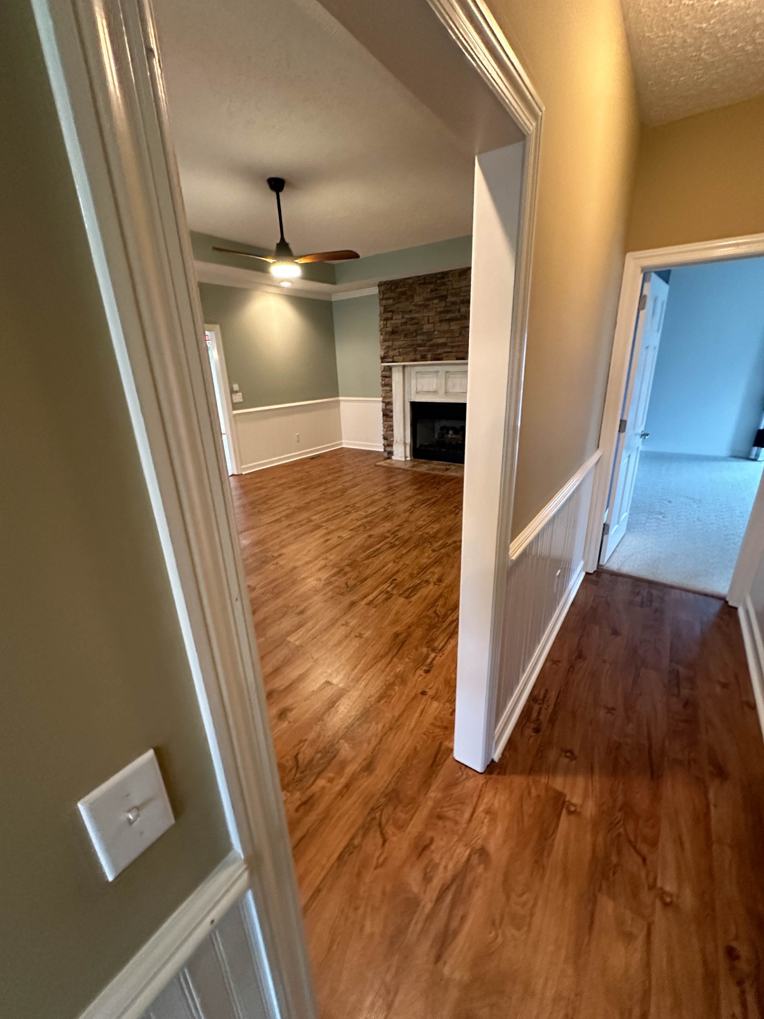 110 Post Road Manchester, TN 37355 - Photo 29 of 68 a view of empty room with wooden floor