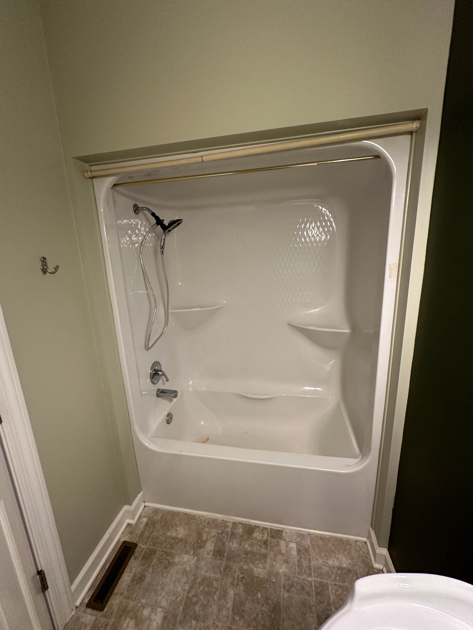 110 Post Road Manchester, TN 37355 - Photo 32 of 68 a bathroom with a tub and a shower