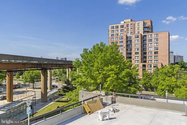 a view of a cafe with sitting area