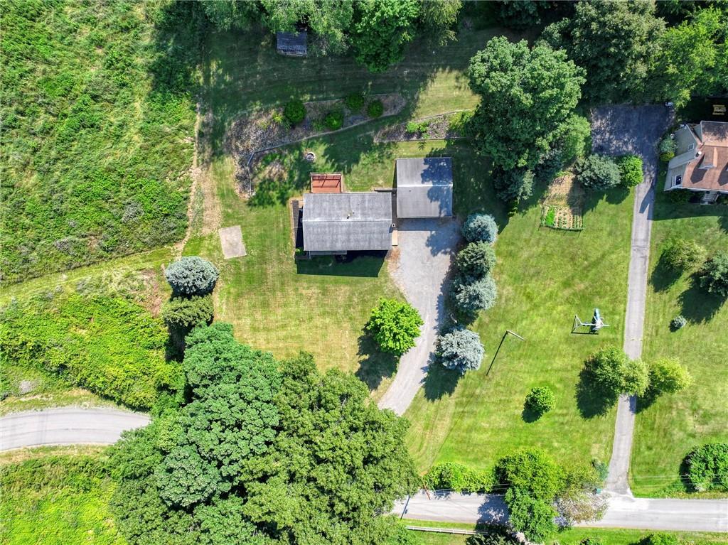 210 Swiontek Road Aliquippa, PA 15001 - Photo 26 of 28 an aerial view of residential house with outdoor space and trees all around