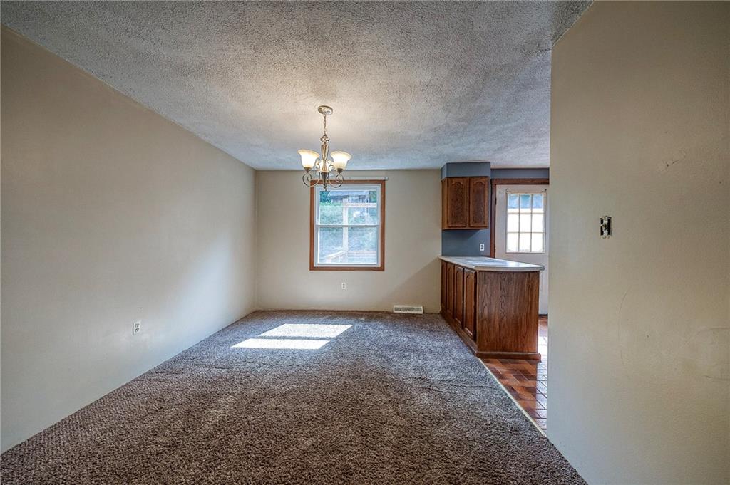 210 Swiontek Road Aliquippa, PA 15001 - Photo 8 of 28 en empty room with windows and fireplace