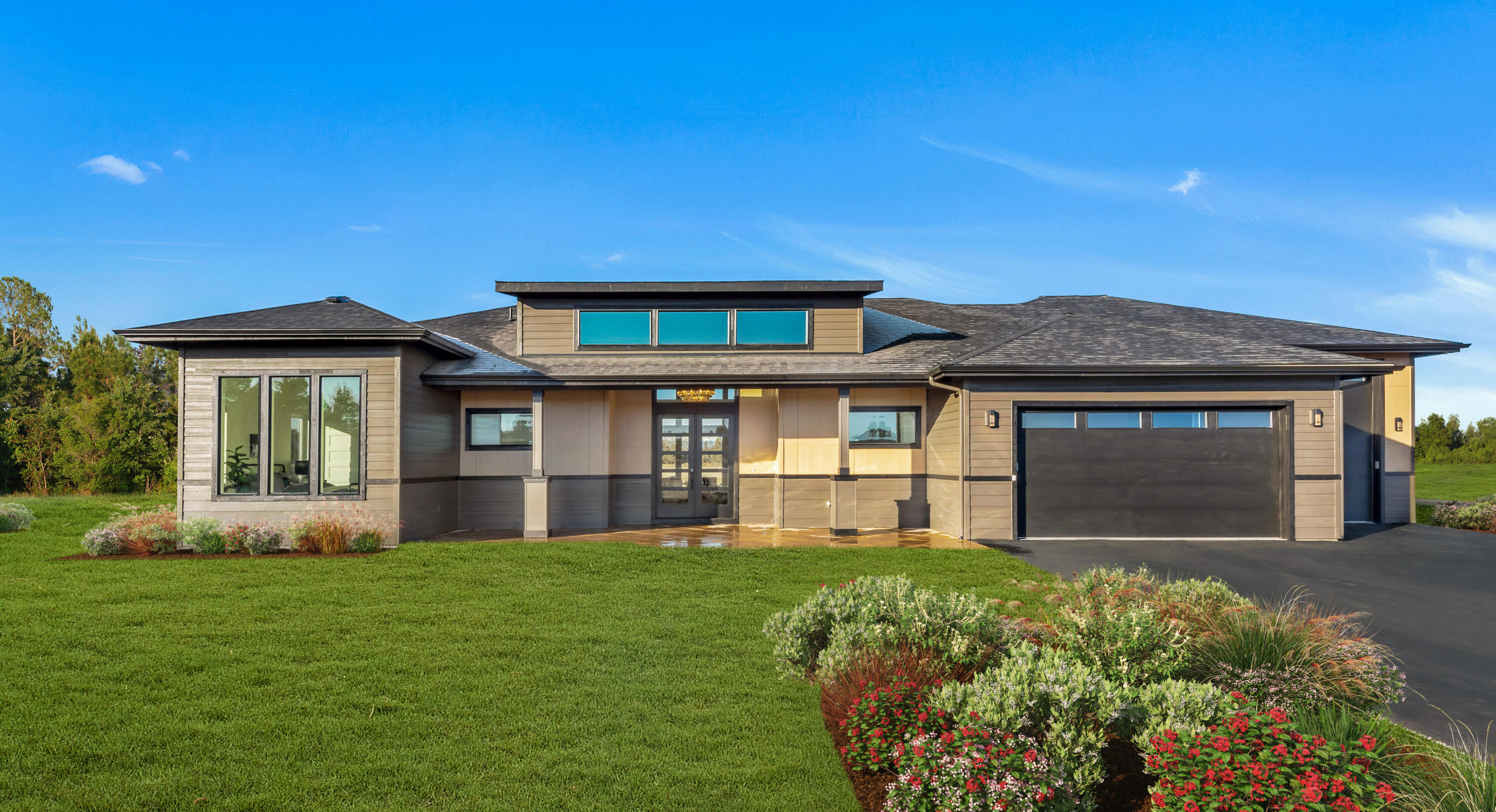 64790 Hunnell Road Bend, OR 97703 - Photo 3 of 50 Front with Landscape Rendering