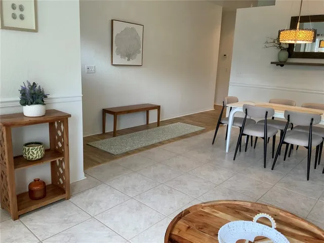 a view of a livingroom with furniture and a couch
