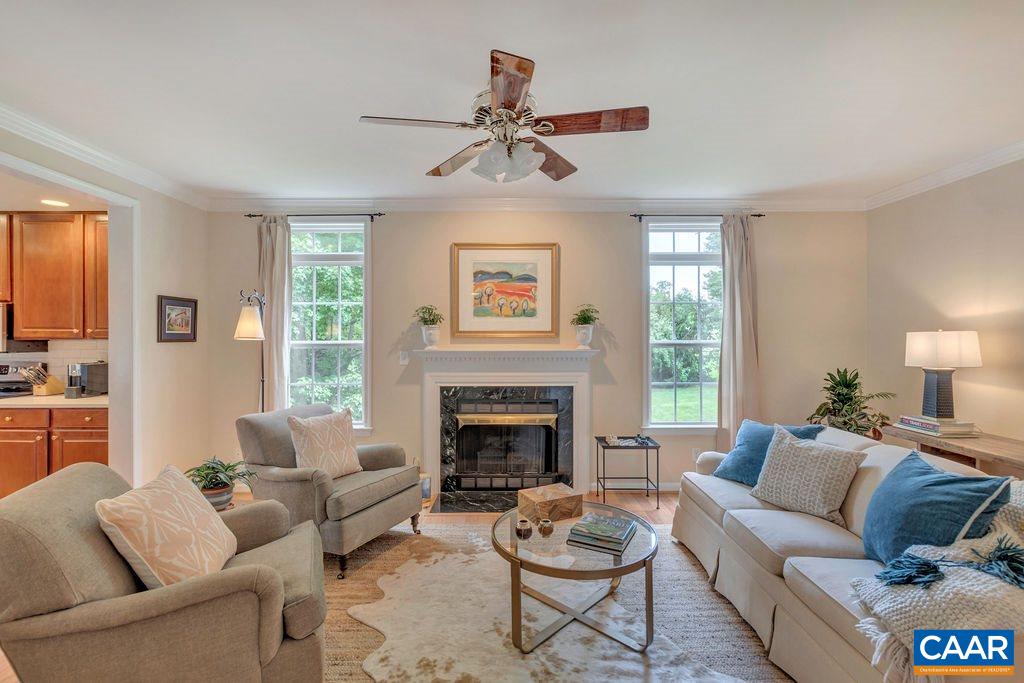 5363 Windy Ridge Road Charlottesville, VA 22903 - Photo 10 of 49 a living room with furniture fireplace and window