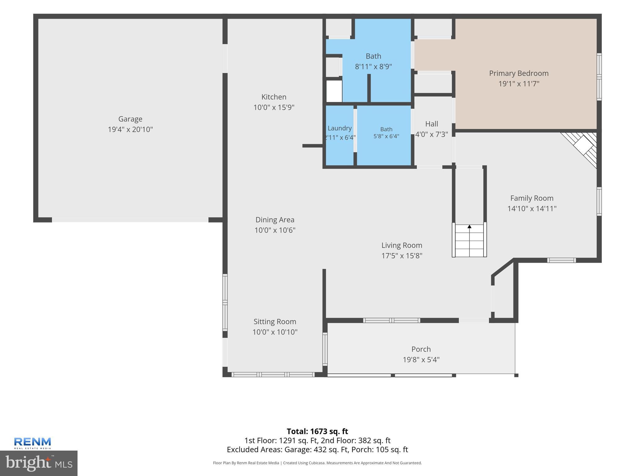 2164 Knob Hill Road York, PA 17403 - Photo 44 of 46 Main Floor Floor Plan