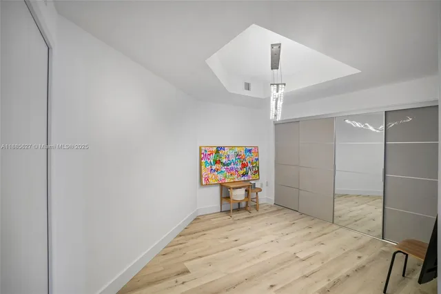 a city view with lawn chairs