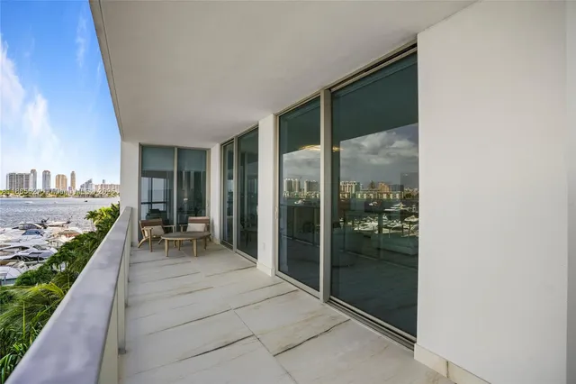 a view of a city with tall buildings