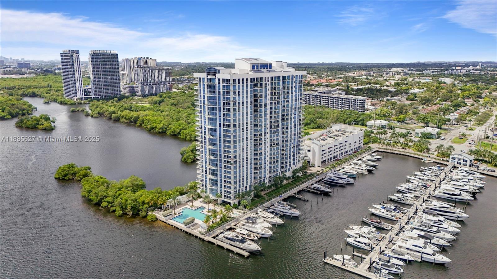 17111 Biscayne Boulevard, Unit 401 North Miami Beach, FL 33160 - Photo 54 of 66 a view of a city with tall buildings