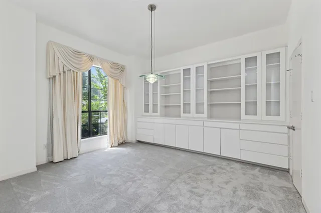 a view of a kitchen with a sink