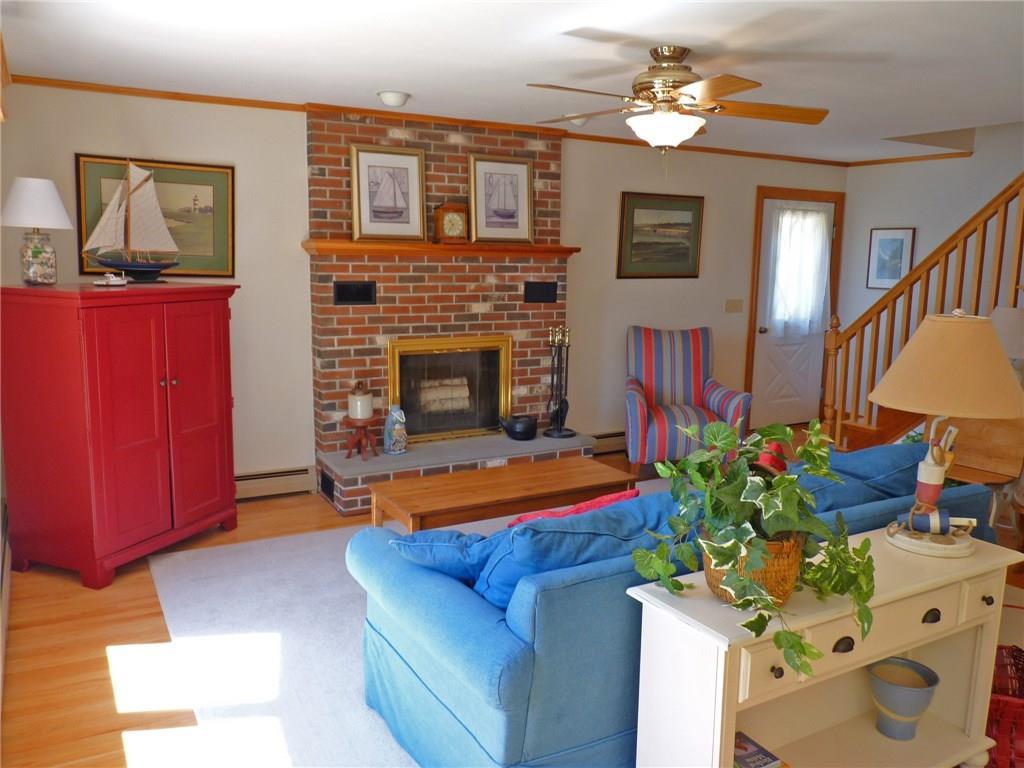 811 Nicolin Road Ellsworth, ME 04605 - Photo 15 of 35 Comfortable living room with wood...