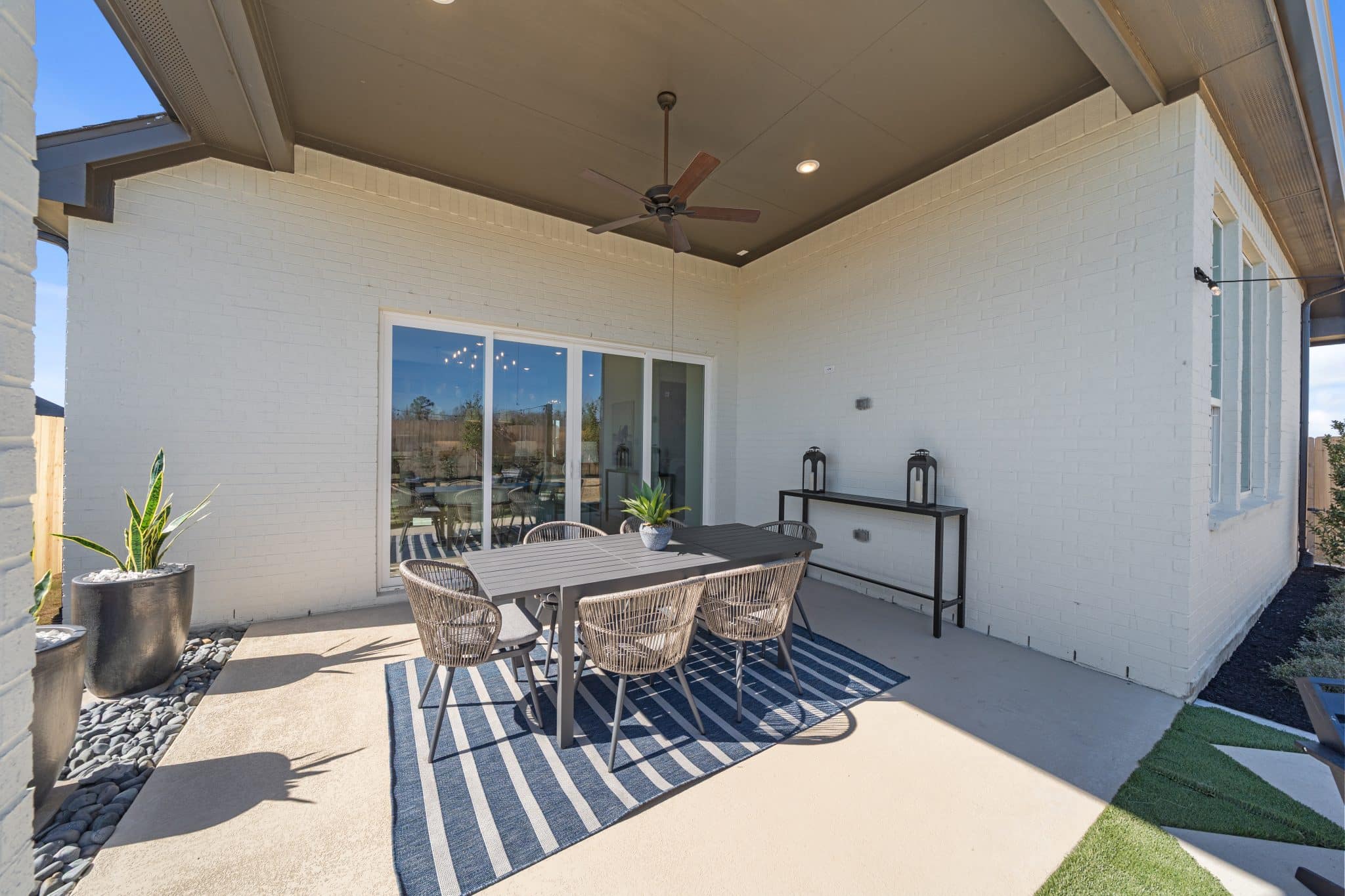 205 Purple Muhly Road Georgetown, TX 78633 - Photo 23 of 23 a view of a dining room with furniture window and wooden floor