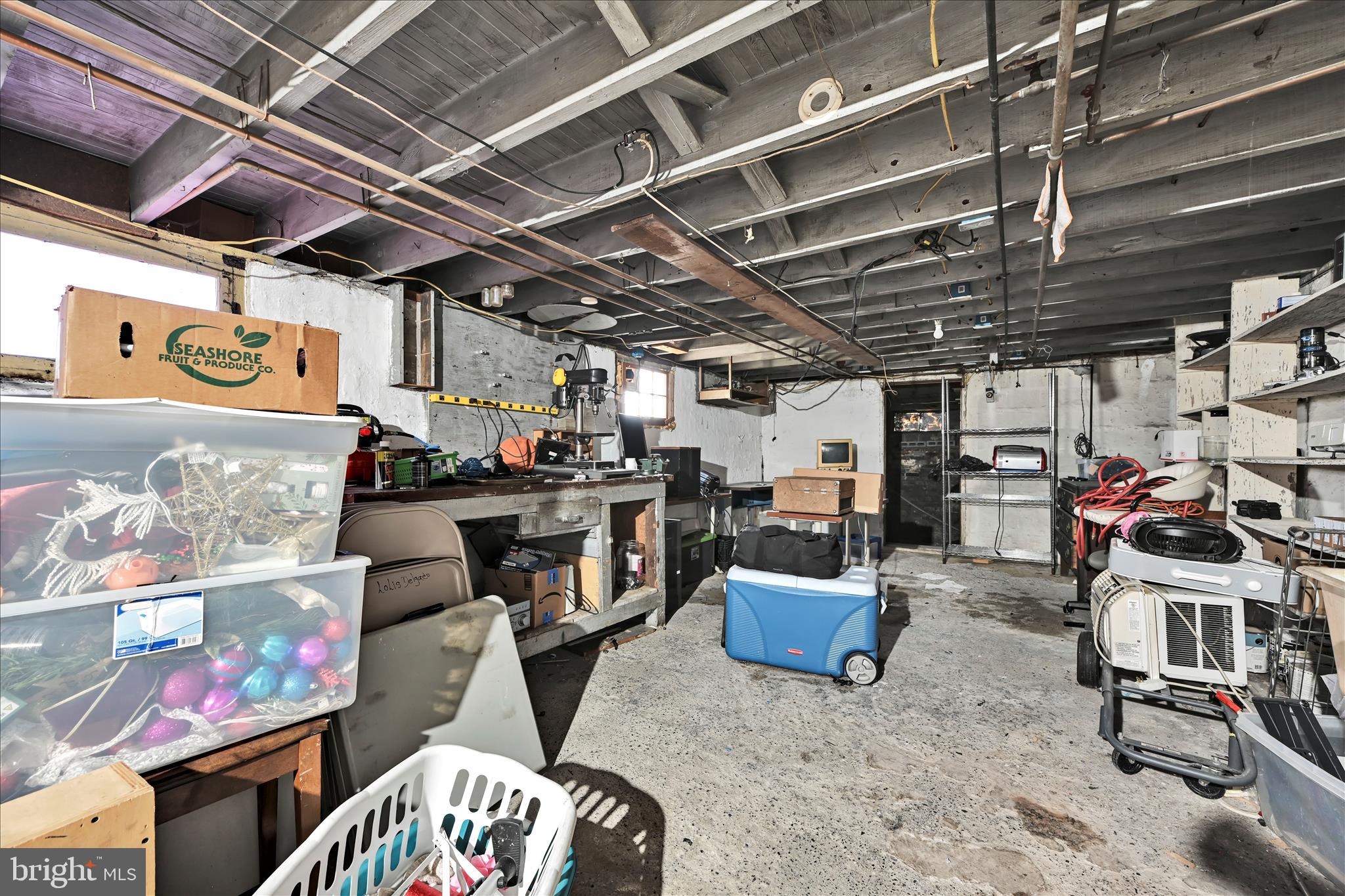 544 Spruce Street Steelton, PA 17113 - Photo 28 of 33 a view of store room with wooden ceiling