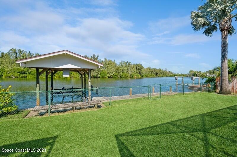 1091 Bali Road Cocoa Beach, FL 32931 - Photo 28 of 40 Covered boat lift