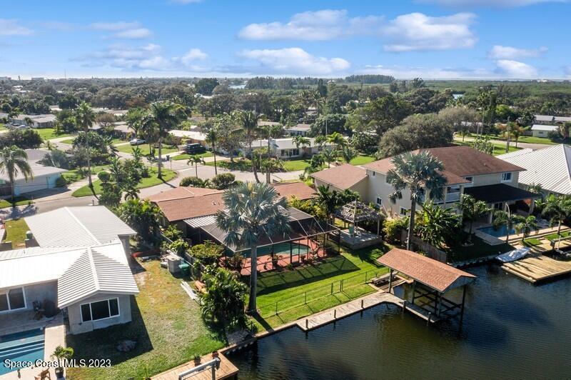 1091 Bali Road Cocoa Beach, FL 32931 - Photo 37 of 40 42_1091BaliRd_181009_AerialView_FlexMLS8