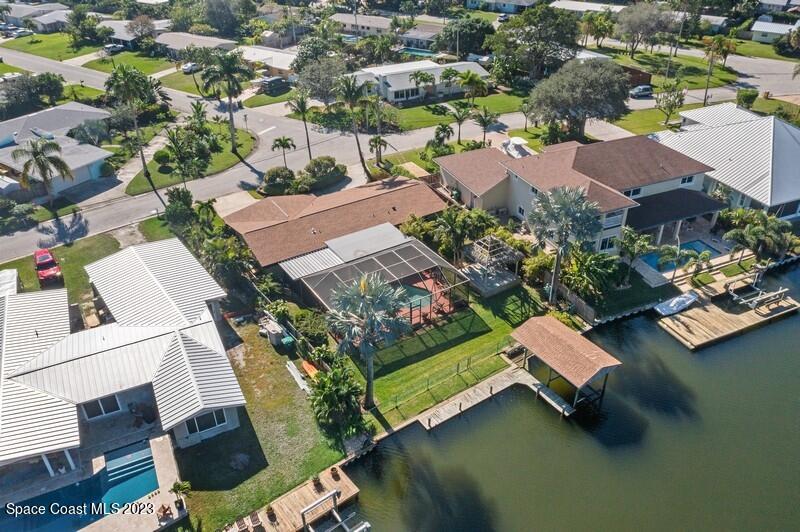 1091 Bali Road Cocoa Beach, FL 32931 - Photo 38 of 40 43_1091BaliRd_181010_AerialView_FlexMLS8