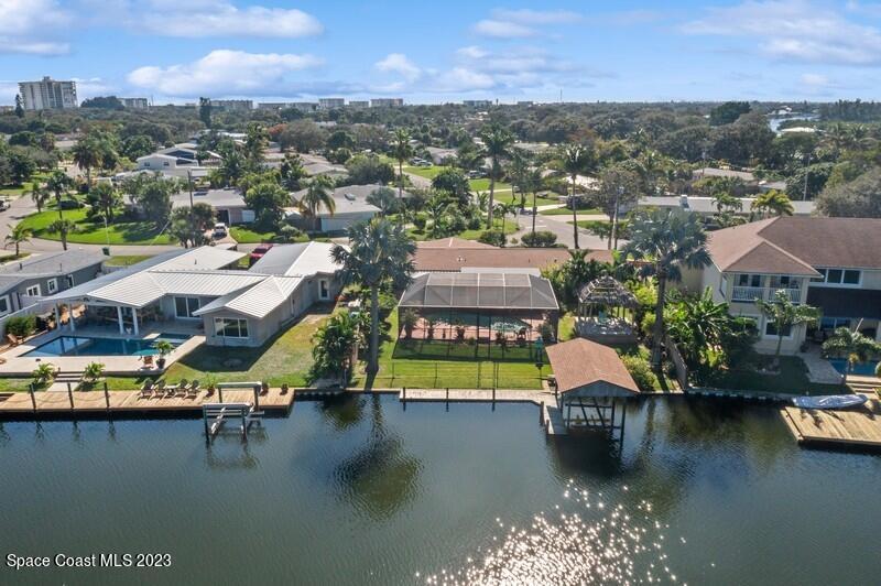 1091 Bali Road Cocoa Beach, FL 32931 - Photo 4 of 40 40_1091BaliRd_181007_AerialView_FlexMLS8