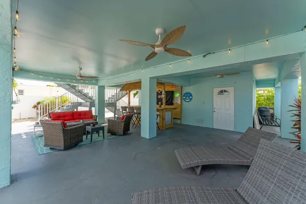 a view of a basketball court