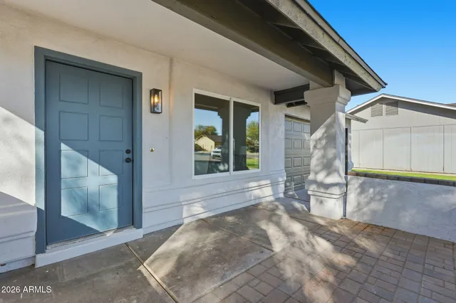 a view of a back yard of the house