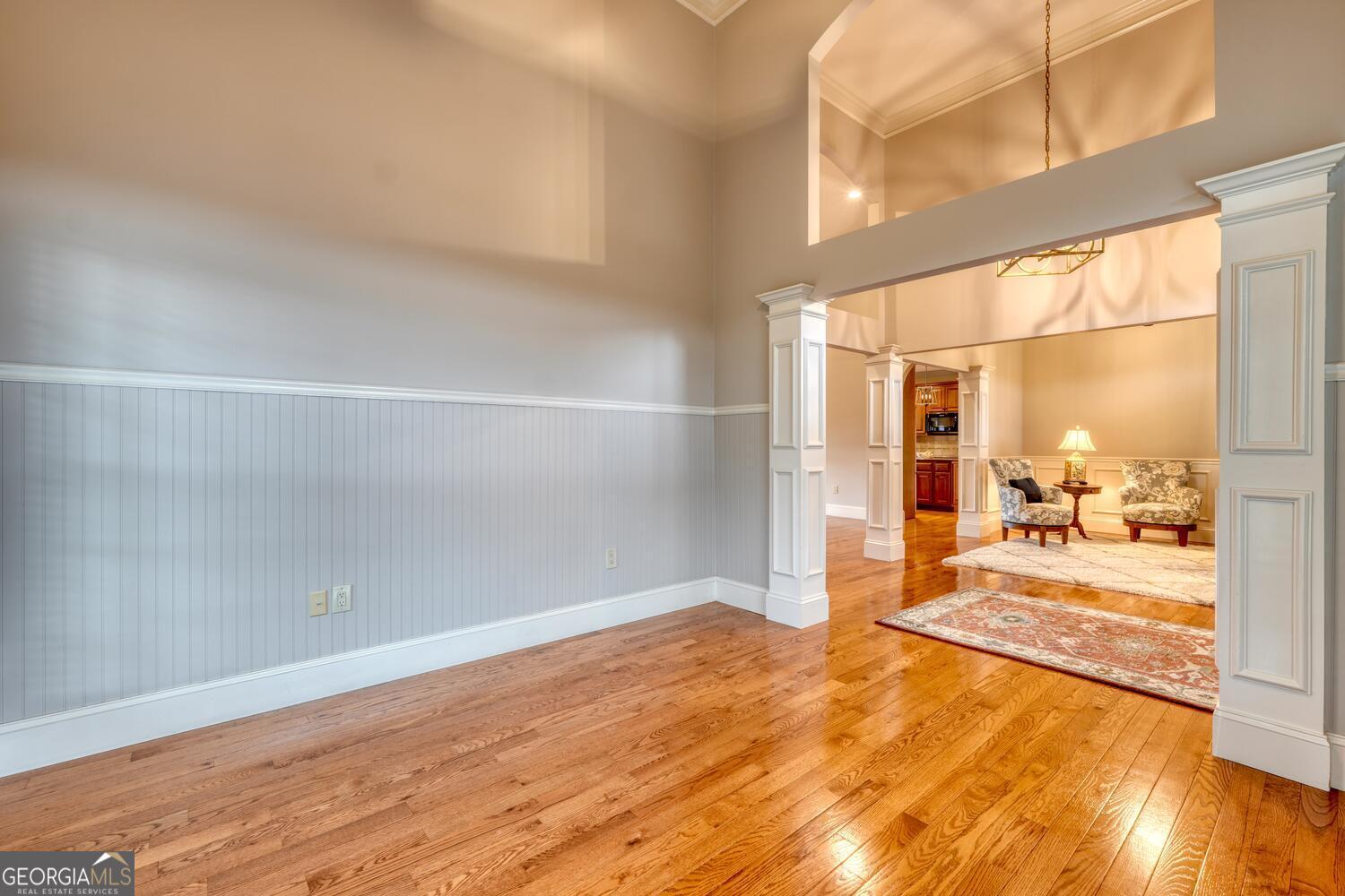 178 Barnwood Road Blairsville, GA 30512 - Photo 18 of 66 a view of a big room with wooden floor and a window