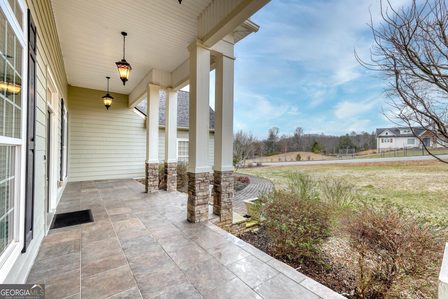 178 Barnwood Road Blairsville, GA 30512 - Photo 51 of 66 a view of a balcony with furniture