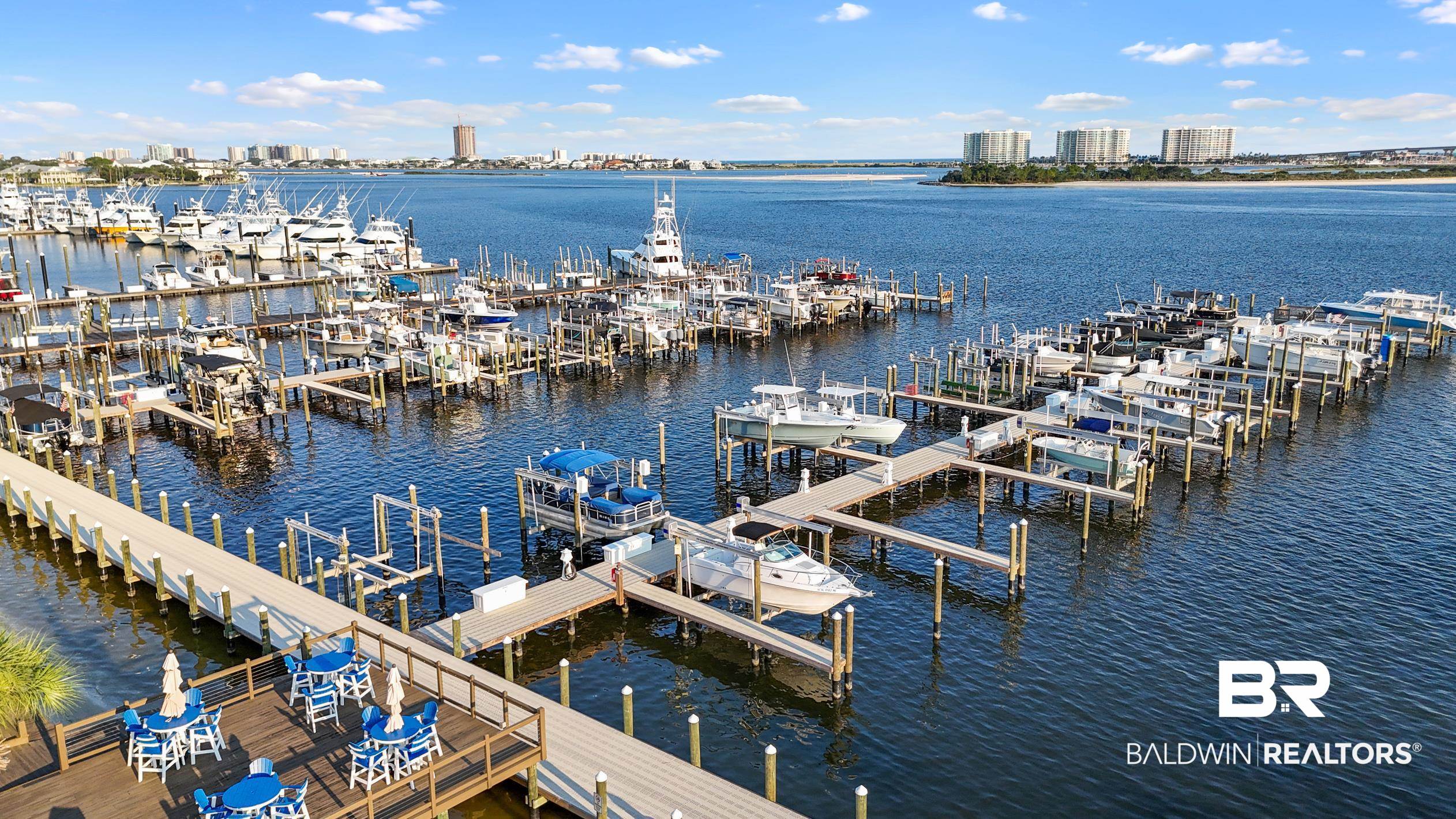 27770 Canal Road, Unit 2501 Orange Beach, AL 36561 - Photo 20 of 30 Patio and Boat Slips